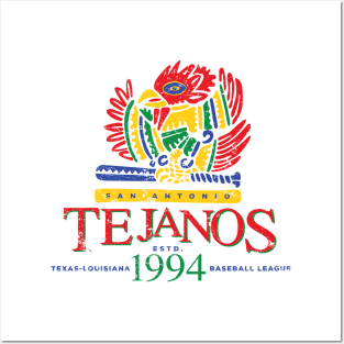 San Antonio Tejanos Posters and Art